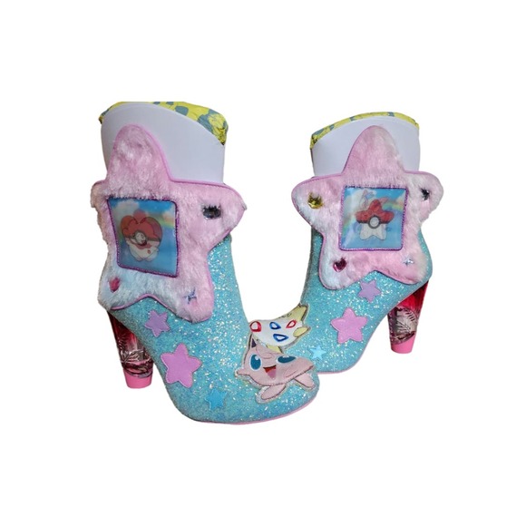 Irregular Choice Shoes Pokémon Star of the Show Heels Size 10 - Picture 4 of 9